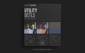 MonoNodes – UTILITY DCTLS 达芬奇图像分析调整肤色管理颜色偏差平衡及亮部暗部分离DCTL插件 DaVinci Resolve DCTLS