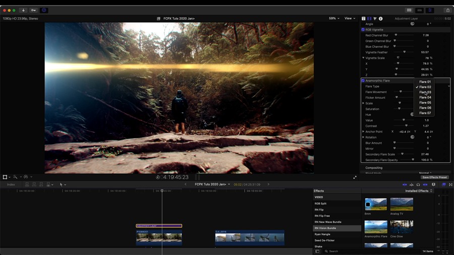 FCPX插件：Ryan Nangle 7种变形光斑效果 Anamorphic Flare Effects – Final Cut Pro , 第6张