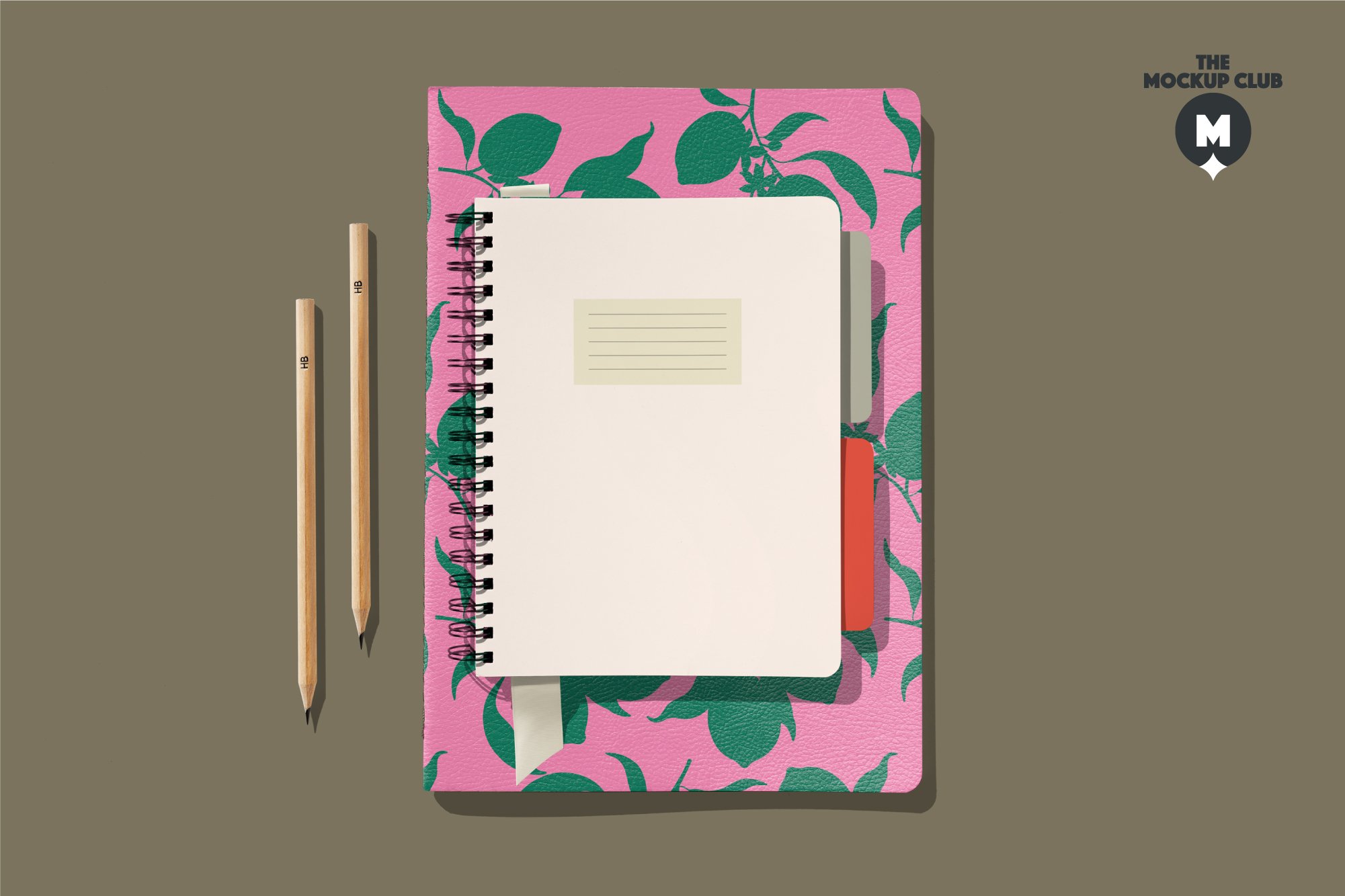 STATIONERY/NOTEBOOK MOCKUPS 文具/笔记本产品样机模型 , 第8张