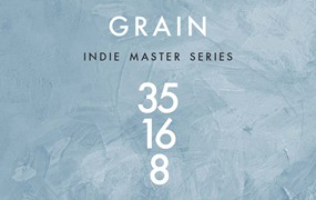 CineGrain 40多种独立大师系列高质量 35mm 16mm 8mm 胶片颗粒纹理叠加 Grain – Indie Master Series