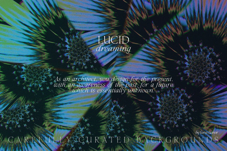 30张活力抽象时尚艺术梦幻高分辨率时髦海报设计背景纹理 LUCID DREAMING abstract psychedelic , 第5张