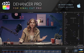 FCPX插件 – Dehancer Pro for FCPX 2.0、1.3.1 胶片模拟效果插件 ( Mac 支持M1、M2 ) 永久使用