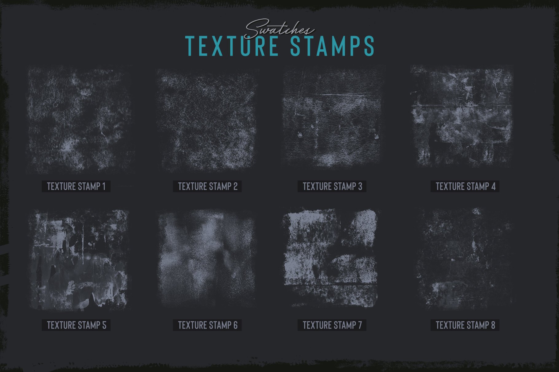 Grunge Toolbox Procreate Brushes 34个插图草图绘图艺术作品Procreate画笔 , 第5张