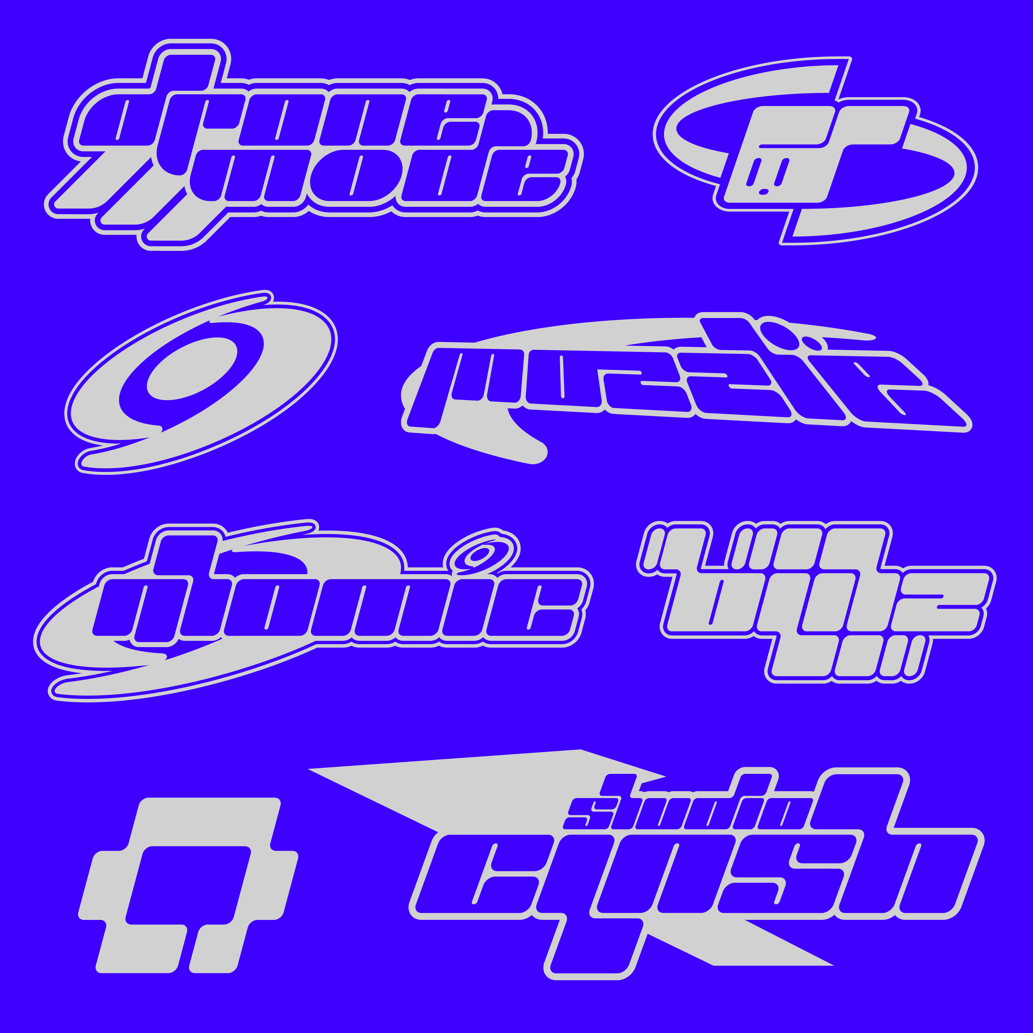 HVNTER - 超级字体捆绑包 时髦活力艺术杰作海报字体 MEGA TYPEFACE BUNDLE 设计素材 第13张