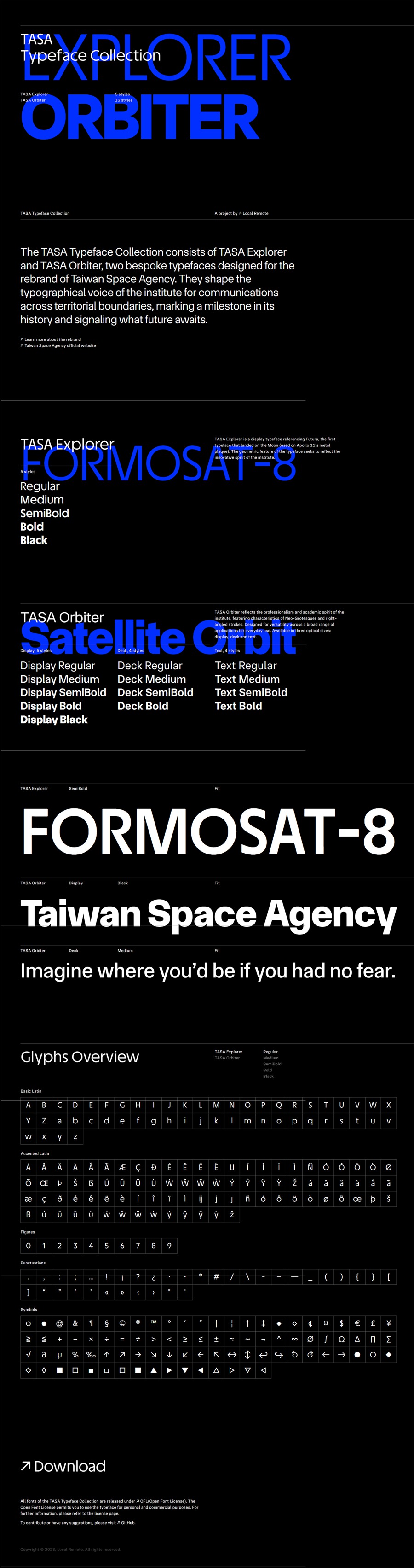 TASA Typeface Collection 免费商用开源字体 , 第1张