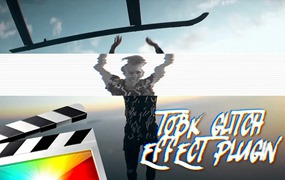 FCPX插件 20个FCPX故障预设效果转场过渡插件 That One Blond Kid Glitch Effect – Final Cut Pro X – Ryan Nangle