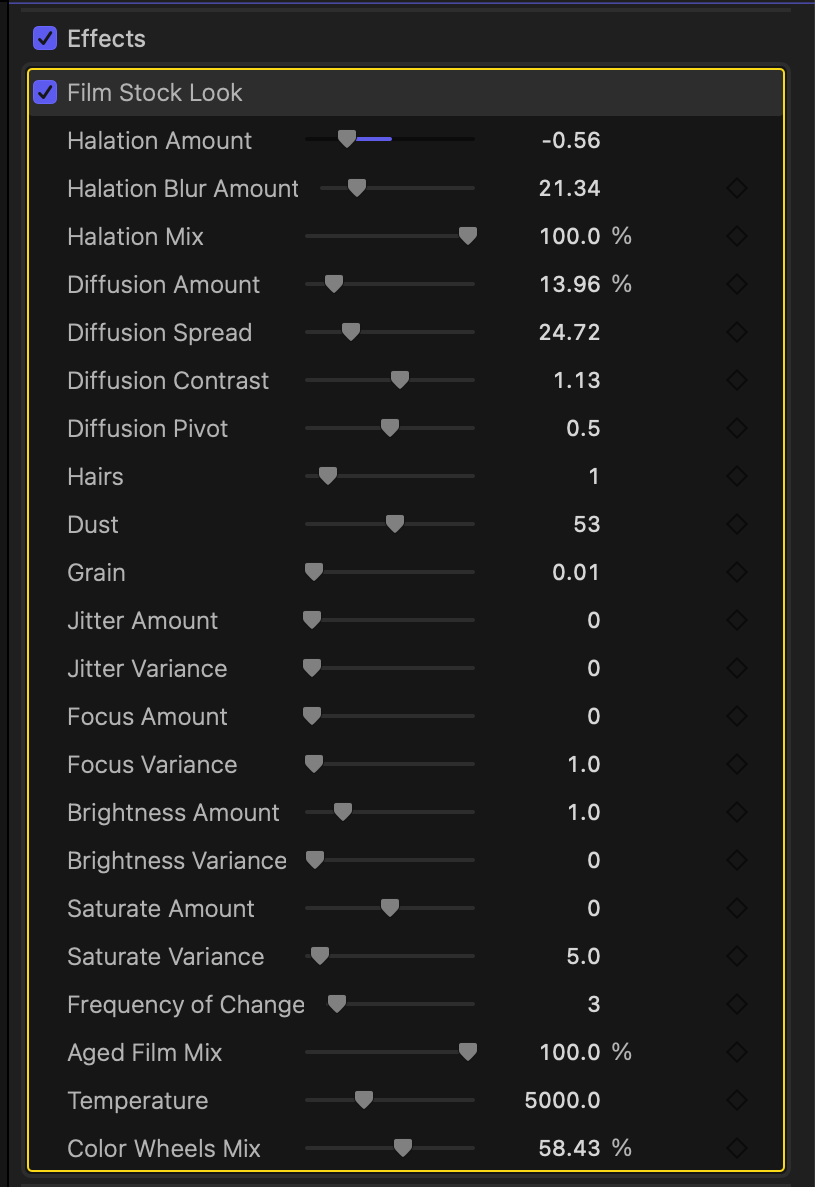 FCP胶片光晕插件 + LUT Ryan Nangle Halation Effect Plugin – Final Cut Pro 插件预设 第8张