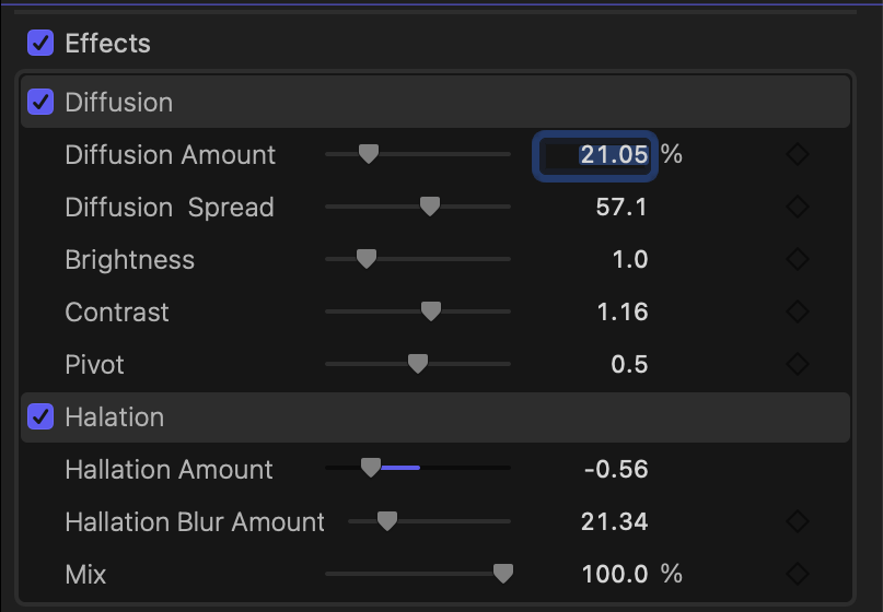 FCP胶片光晕插件 + LUT Ryan Nangle Halation Effect Plugin – Final Cut Pro 插件预设 第9张