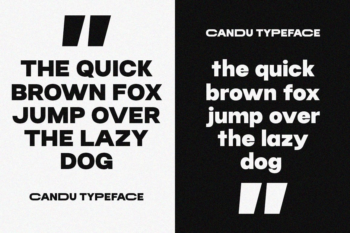 Candu Typeface 品牌、服装、海报、社交媒体、标题粗体无衬线字体 , 第13张