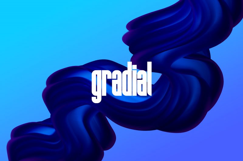 PS笔刷： Gradial 活力流体油漆涂料抽象艺术绘画不规则混合3D立体刷样式套件 笔刷资源 第3张