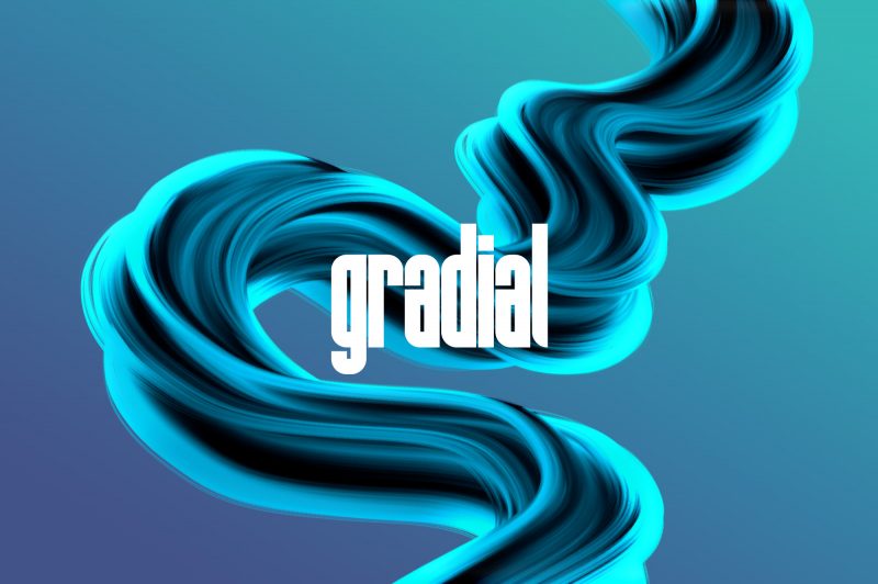 PS笔刷： Gradial 活力流体油漆涂料抽象艺术绘画不规则混合3D立体刷样式套件 笔刷资源 第7张