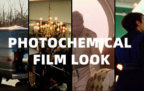 柯达胶片电影薄膜光晕晕轮光化学胶片效果达芬奇节点树 PHOTOCHEMICAL FILM LOOK PowerGrade