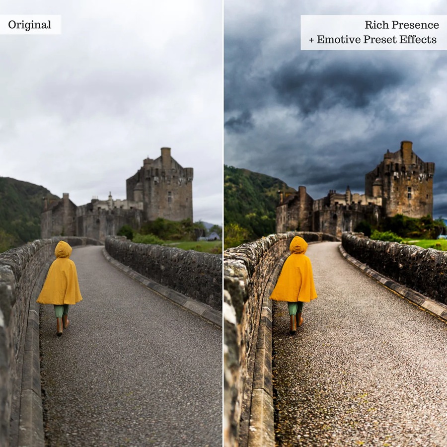 35个乡间田野农村自然风光婚礼人像摄影后期LR预设套装 Emotive Lightroom Presets & AI Powered Tools 插件预设 第11张