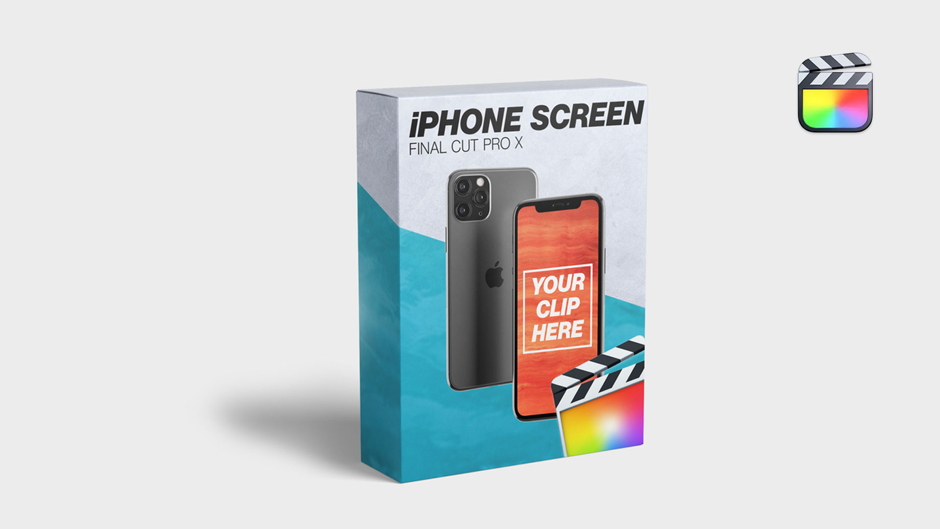 FCPX插件：17种iPhone屏幕样机动画制作工具 iPhone Screen , 第1张