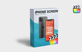 FCPX插件：17种iPhone屏幕样机动画制作工具 iPhone Screen