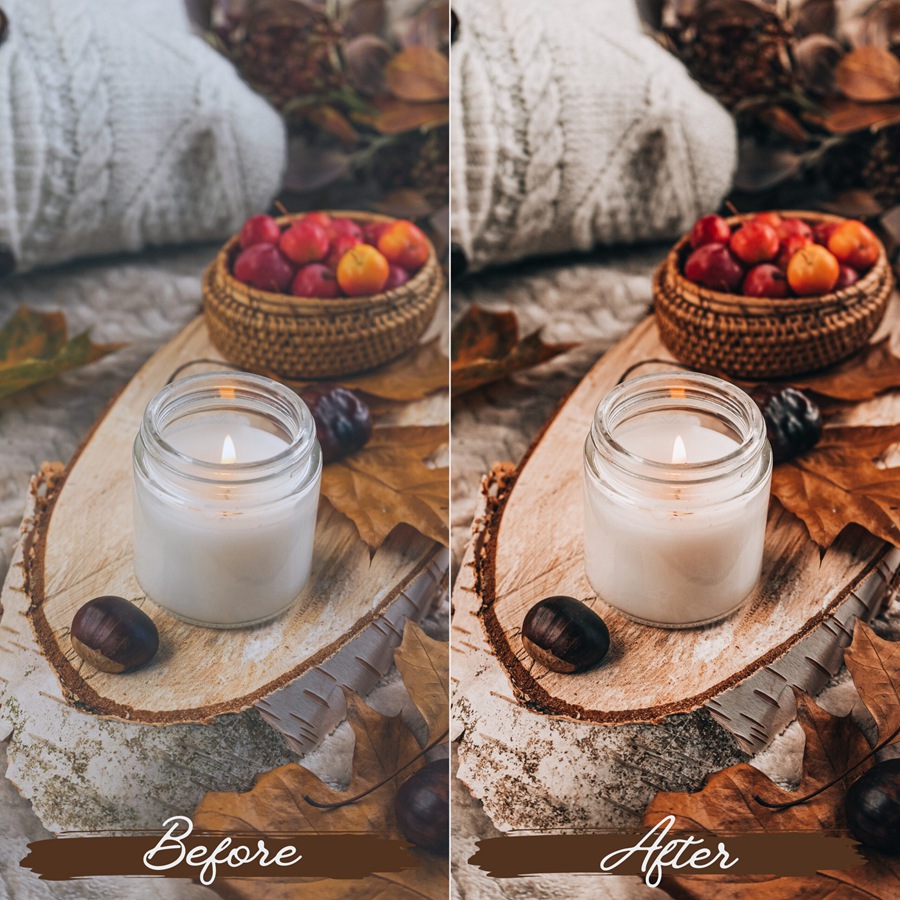 LR/PS预设-浓烈秋季气息浪漫人像Lightroom预设 Rustic Fall Lightroom Presets 插件预设 第9张