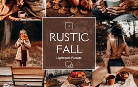 LR/PS预设-浓烈秋季气息浪漫人像Lightroom预设 Rustic Fall Lightroom Presets