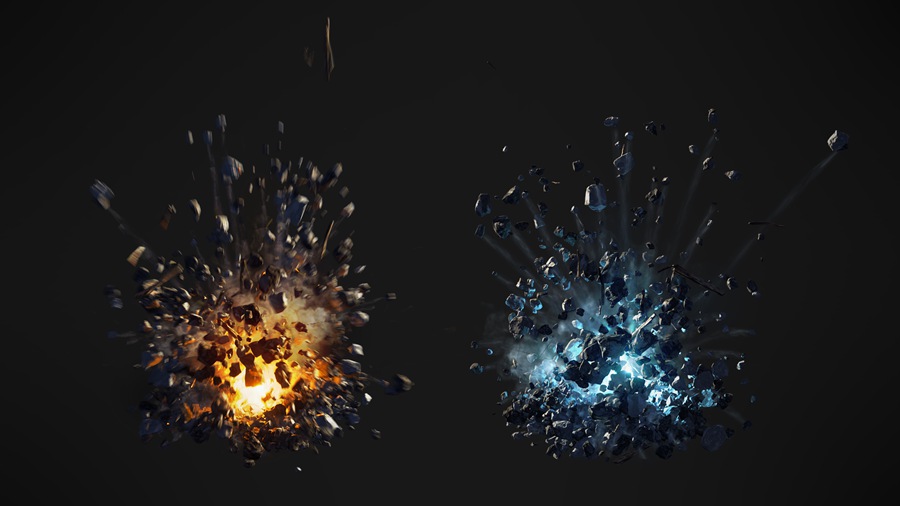 【Blender预设】Omega Particle Fx 粒子特效雪花瓣树叶灰尘雨水气泡 Omega Particle Fx V0.1.5 插件预设 第4张