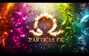 【Blender预设】Omega Particle Fx 粒子特效雪花瓣树叶灰尘雨水气泡 Omega Particle Fx V0.1.5