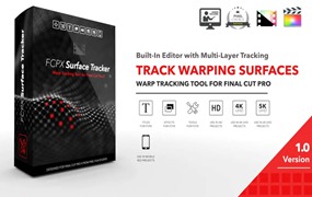 FCPX插件：运动扭曲表面添加贴图工具 自动表面跟踪器 Pixel Film Studios – FCPX Surface Tracker