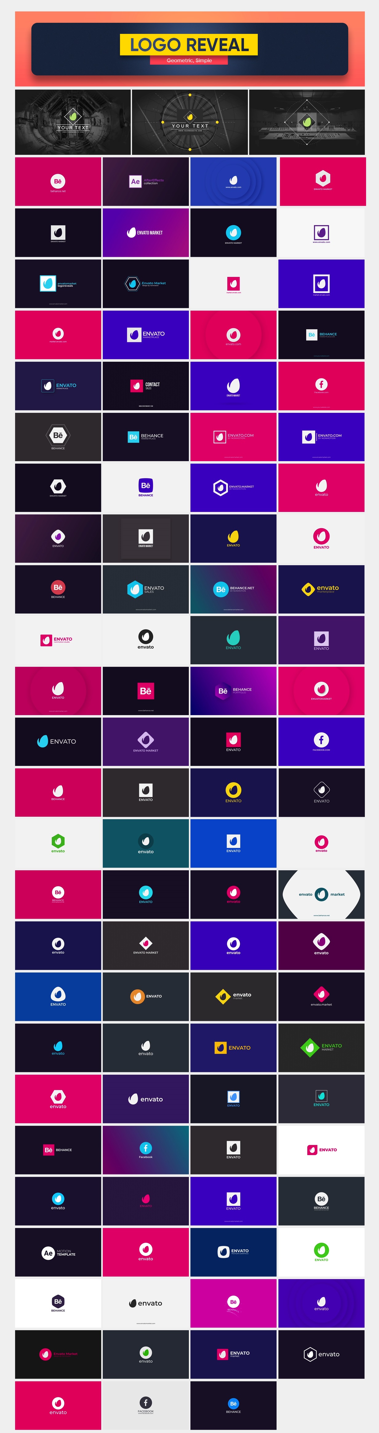 PR扩展脚本-1600+动态图形资源库文字标题转场LOGO背景动画 Pack | Nonmotion Graphics Library | Extension for Premiere Pro 影视音频 第6张