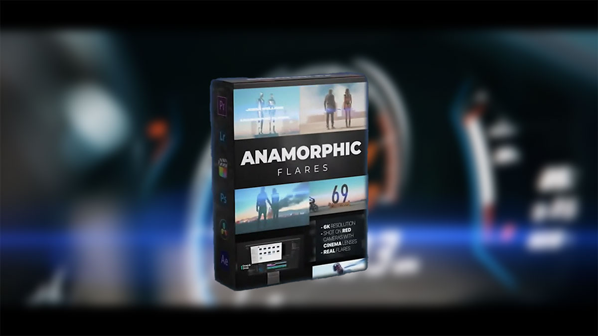 Creatorfx 高质量好莱坞电影变形光学光晕耀斑视频素材 ANAMORPHIC LIGHT FLARES . 第1张