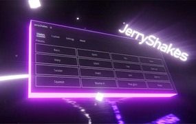 AE脚本：16个潮流嘻哈说唱镜头振动摇晃抖动频闪场景预设 JerryShakes – JryMedia