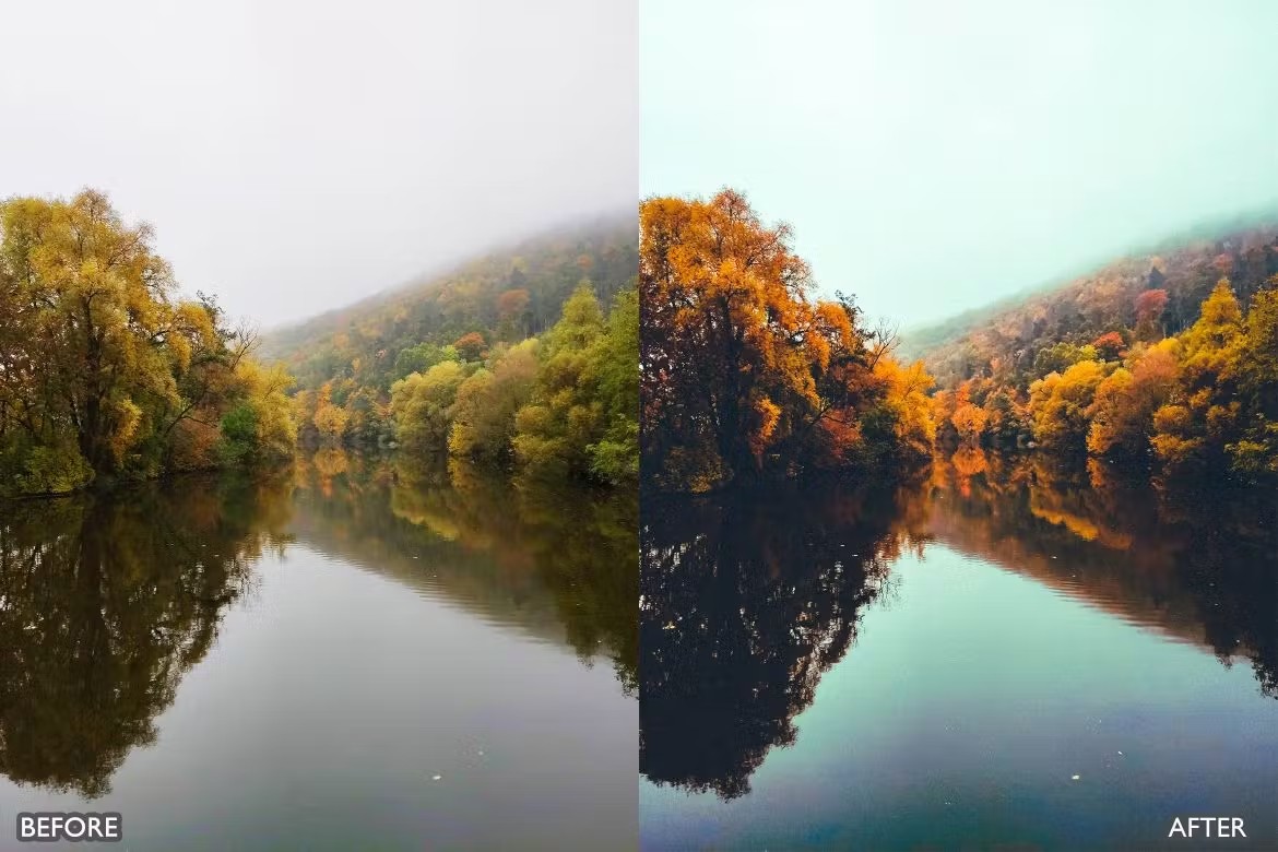 喜怒无常秋天景观荒野摄影后期调色Lightroom预设 Herbst-Herbst-Presets für Lightroom Mobile und Desktop , 第15张