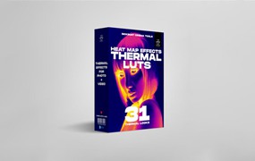 Sickboat Thermal LUTs 嘻哈创意潮流复古红外热感成像霓虹LUTS调色预设