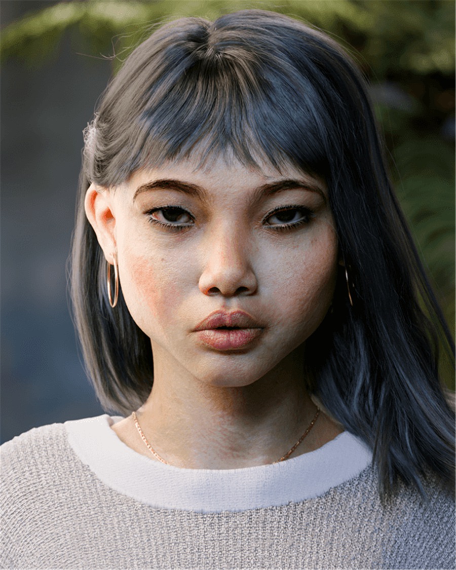 Blender插件：一键生成真实人体面部身体手脚皮肤着色器插件预设 Humanify + 视频教程 , 第8张