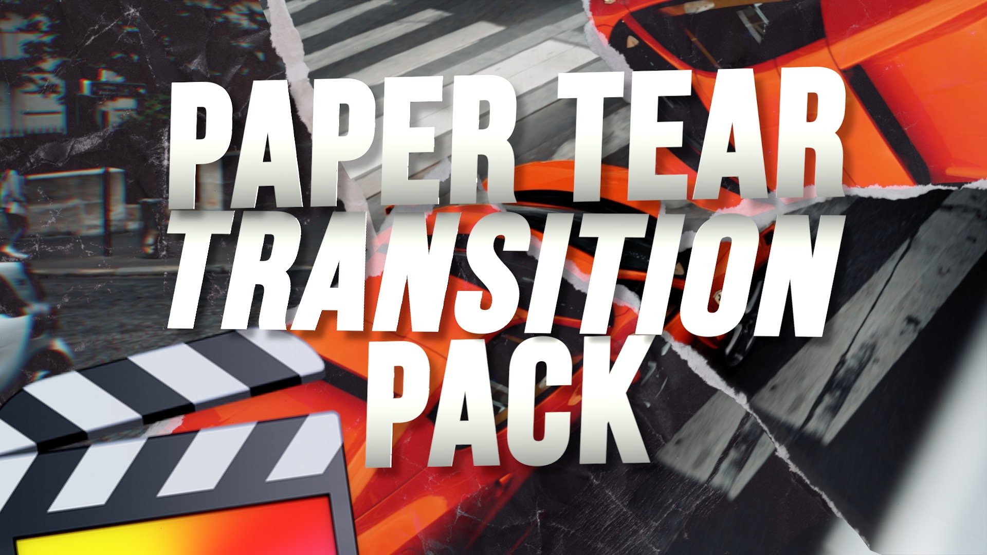 FCPX插件：30组纸张撕裂视频转场过渡预设+音效 RN Paper Tear V2 Transitions , 第1张