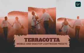 红陶色调日落人像旅拍摄影后期调色Lightroom预设 Terrakotta Lightroom Presets für Desktop und Handy