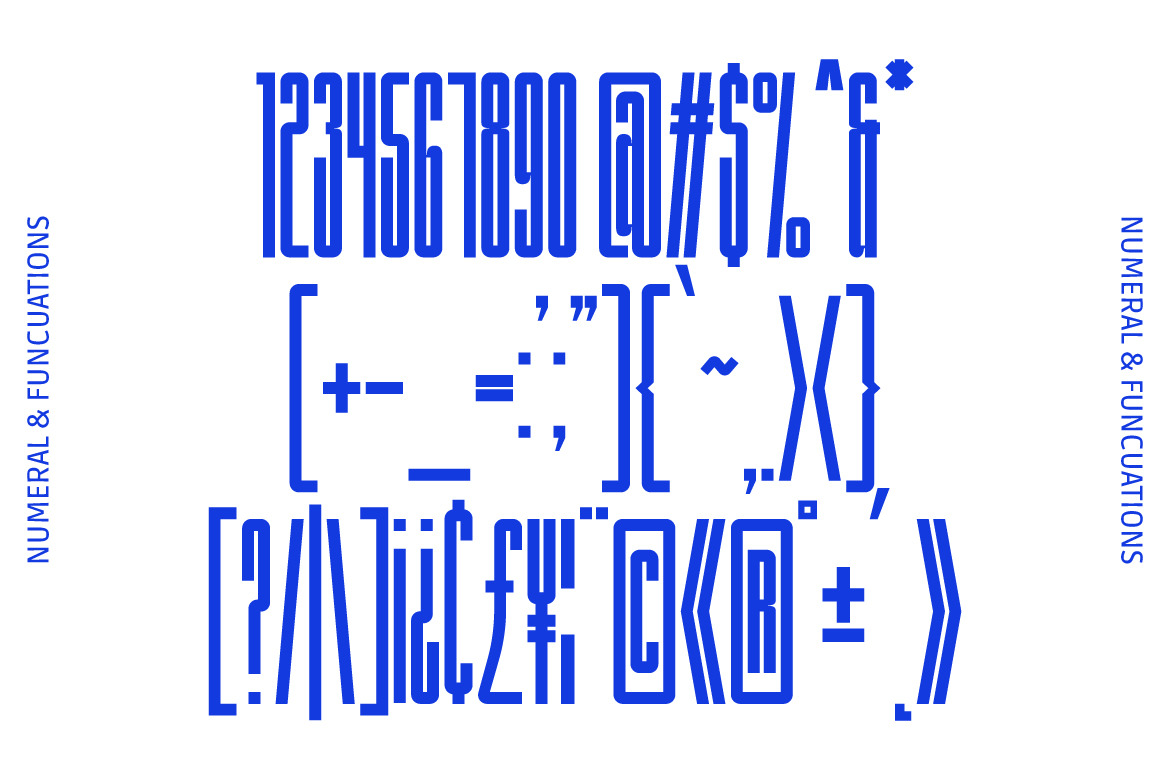 现代干净时尚超浓缩高耸海报设计无衬线装饰字体 Herculine - Condensed Font , 第11张