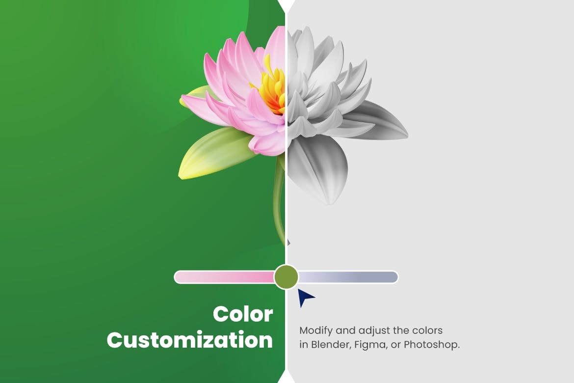 30款高级花卉花朵3D插画插图图标Icons设计BLEND_PNG_FIG_PSD格式素材 图标素材 第6张