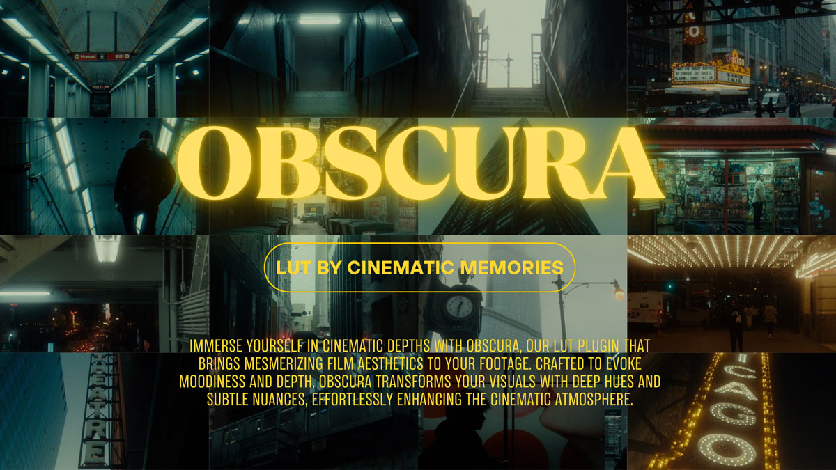 OBSCURA 暗调氛围电影美学情绪短片场景LUT调色预设 OBSCURA – Cinematic Memories – SLOG , 第1张