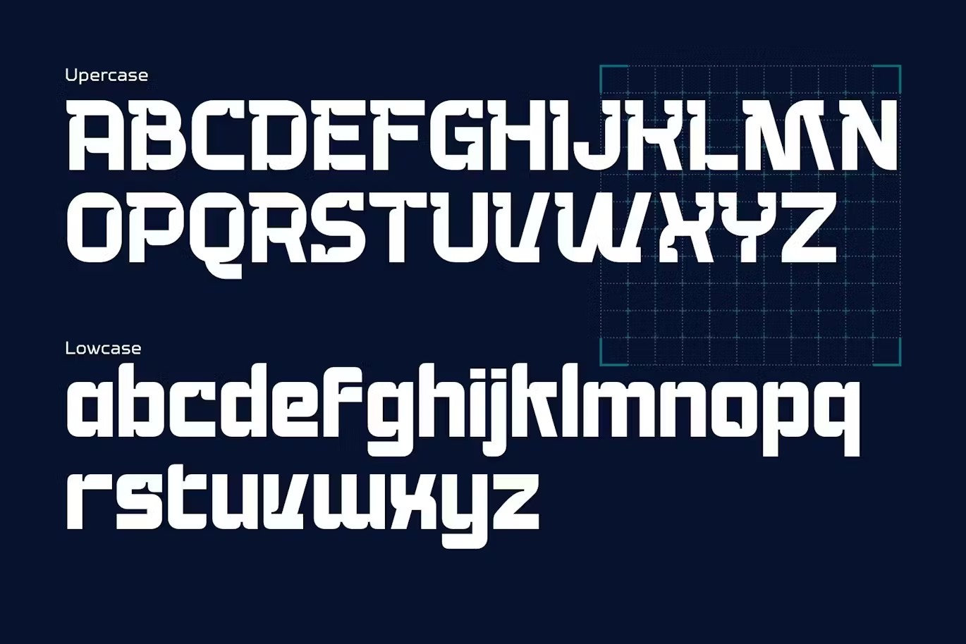 未来科幻现代机能科技品牌海报徽标设计装饰英文字体安装包 Jumps Track Font 设计素材 第7张