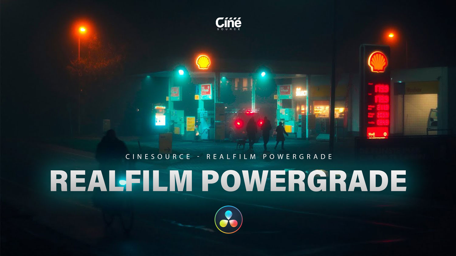 Cinesource - RealFilm Powergrade 复古美感柯达35mm电影级红绿蓝光晕胶片模拟达芬调色节点 , 第1张