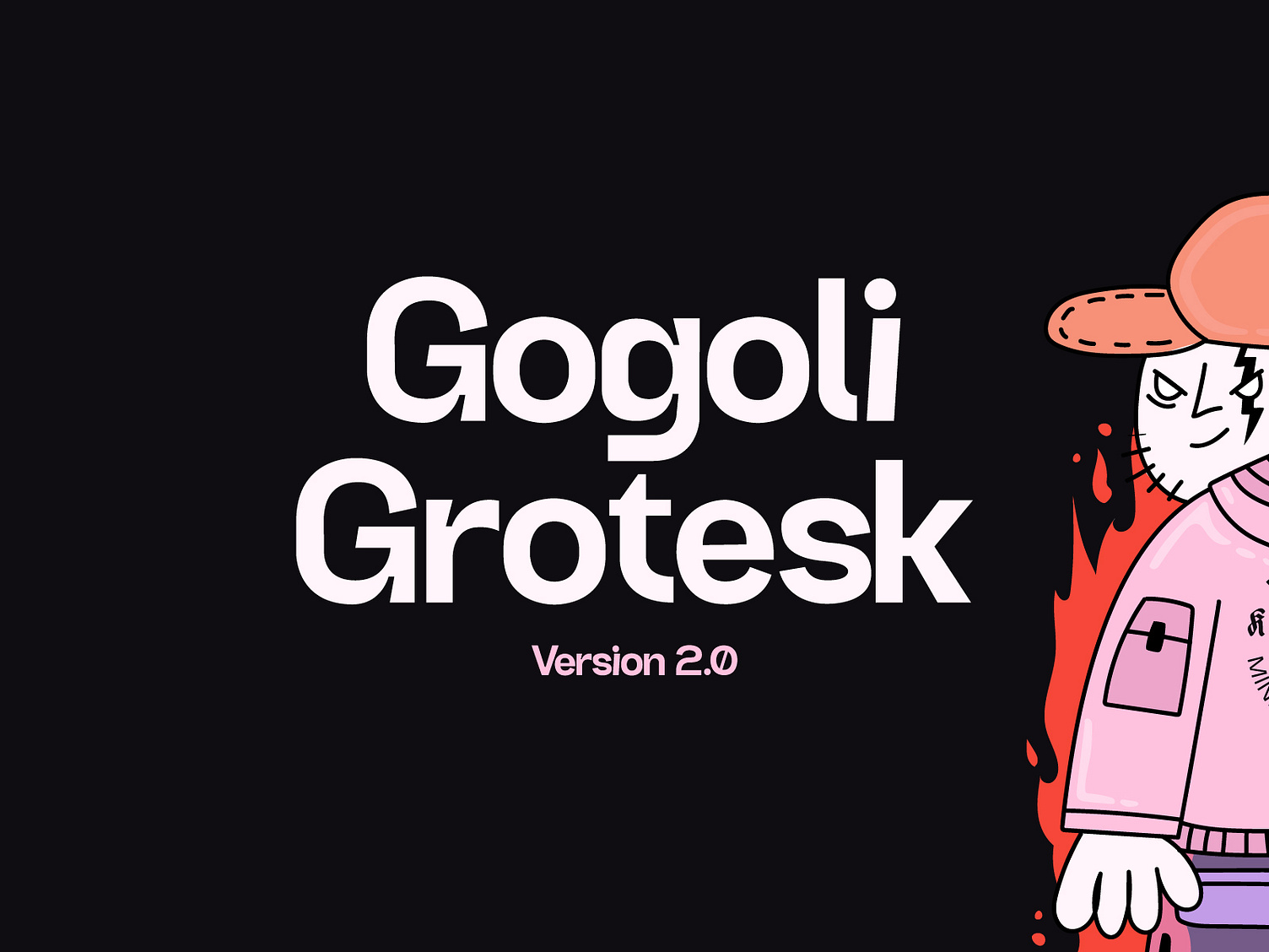 高质量墨水缺陷有趣的杂志排版价格标签英文字体 Gogoli Grotesk 2.0 设计素材 第3张