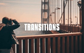 FCPX插件：18个极简风格3D翻页转场过渡效果 Flip Transitions