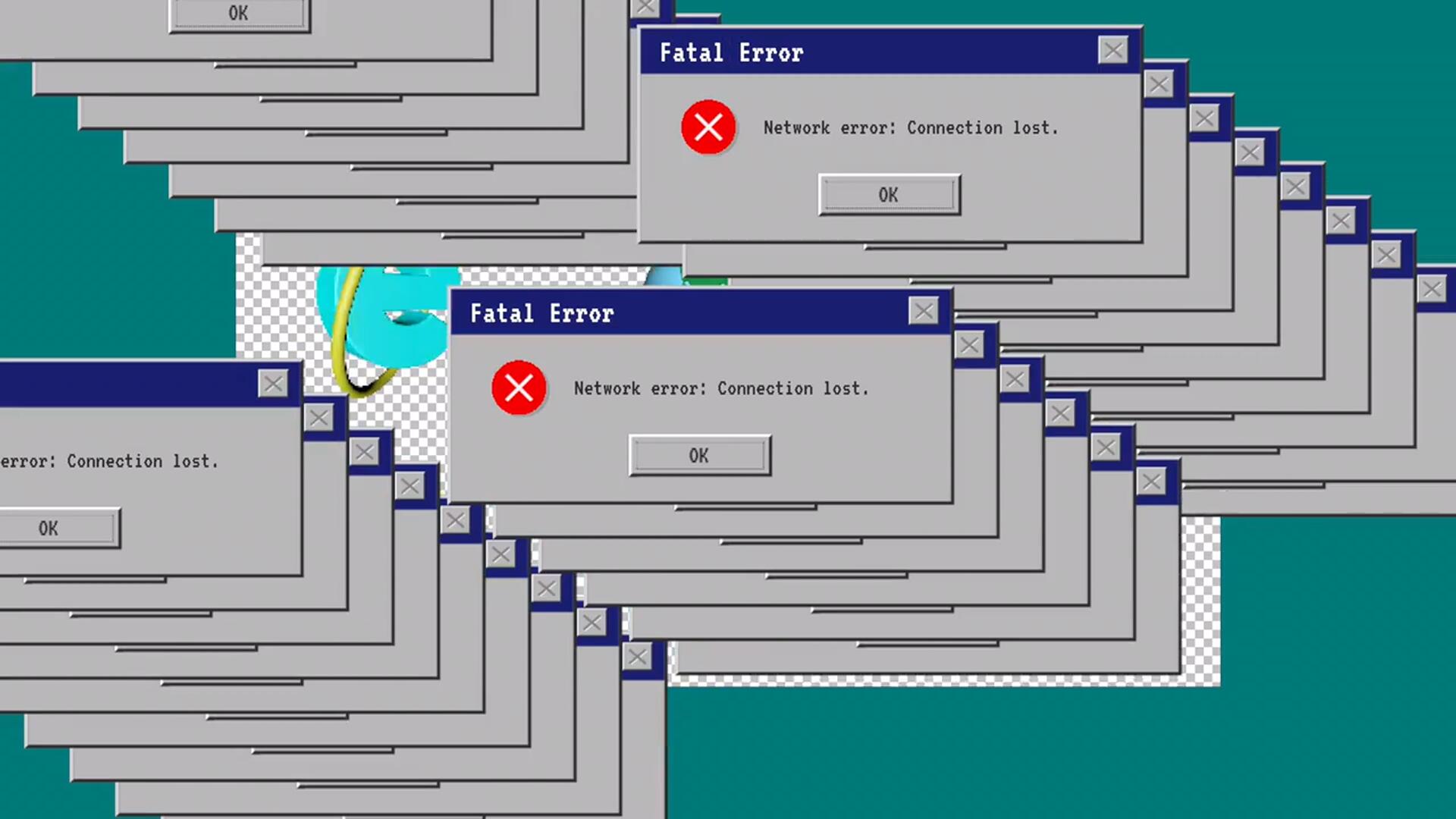 FCPX插件：复古美学WIN95旧计算机窗口进度条提示页弹窗文字闪烁效果 , 第10张