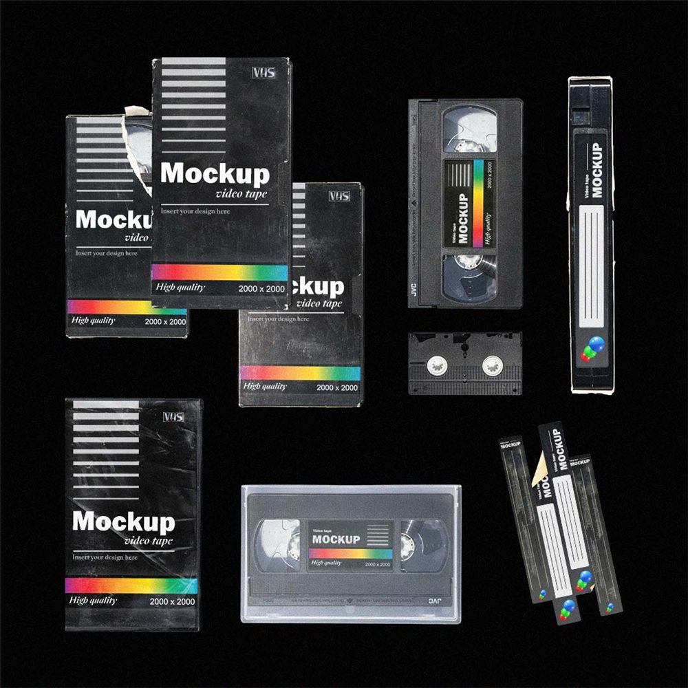 MPCKUPPP 高分辨率潮流现代手提袋短袖软盘磁带塑料PSD样机捆绑包 Ultimate Pack 样机素材 第10张