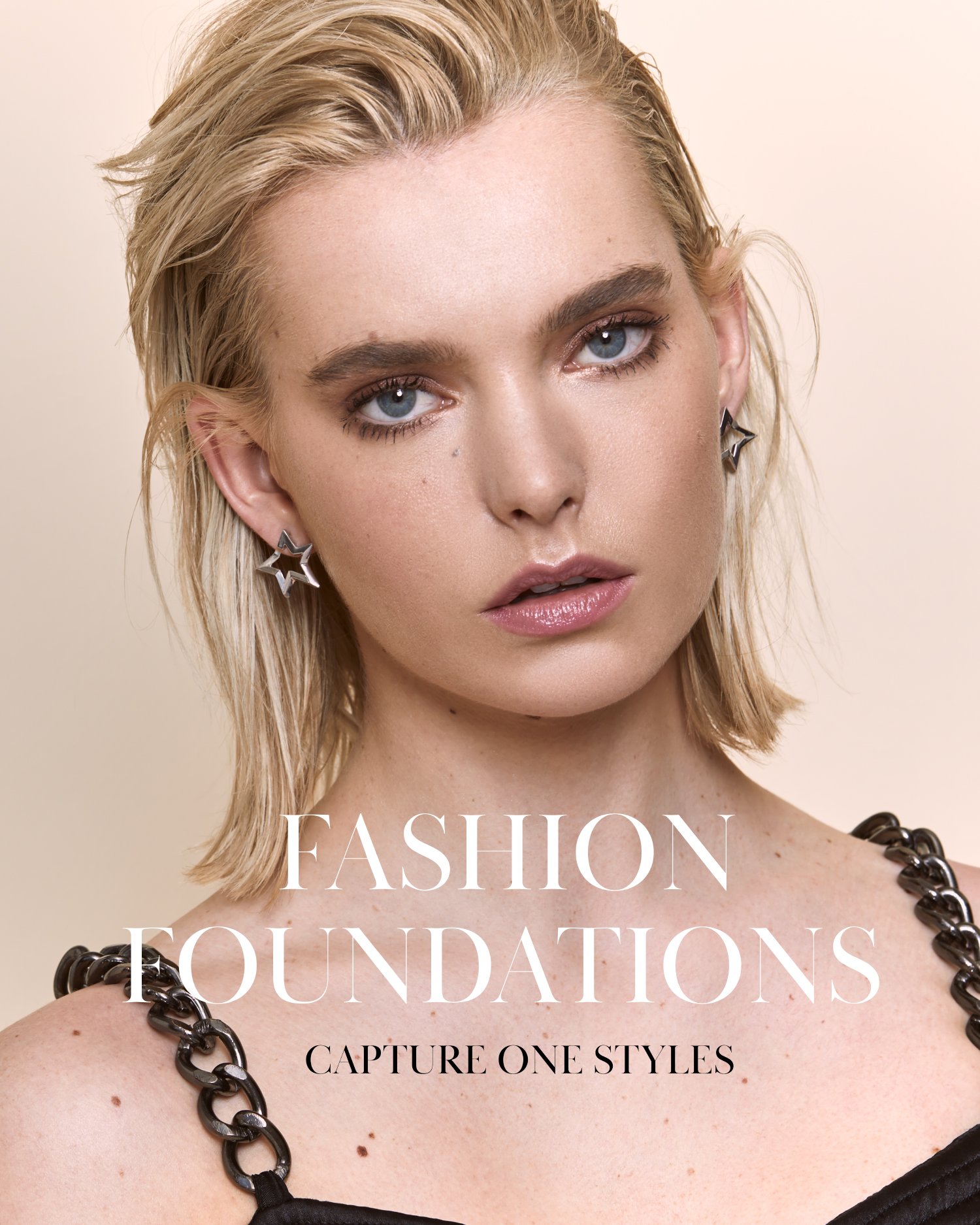 飞思预设：17个精美人像杂志摄影风格Capture One调色预设 LARA JADE - FASHION FOUNDATIONS SET - Capture One Style , 第1张