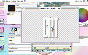 AE模板：复古CRT标题视频歌词海报视觉效果4k转换工具AE模板 Anima – CRT Tool for AfterEffects