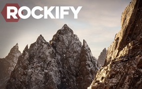 【Blender插件】Rockify 1.30 真实岩石生成器智能材质石头山岩 Rockify - Rock Generator Plugin For Blender
