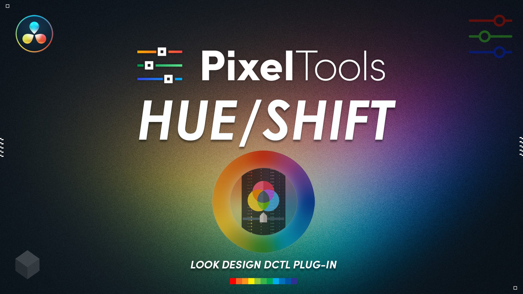 PixelTools - hueShift DCTL Plug-In 完美电影感胶片模拟减色饱和度色彩分级达芬奇DCTL调色插件 , 第1张