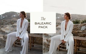 DCxND Balearic Pack 干净奶油色调/棕色调LR调色预设