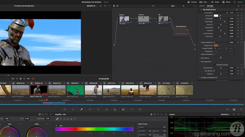 达芬奇17/18零基础入门到精通教程高级调色课程 RippleTraining - Advanced Color Grading in DaVinci Resolve , 第5张