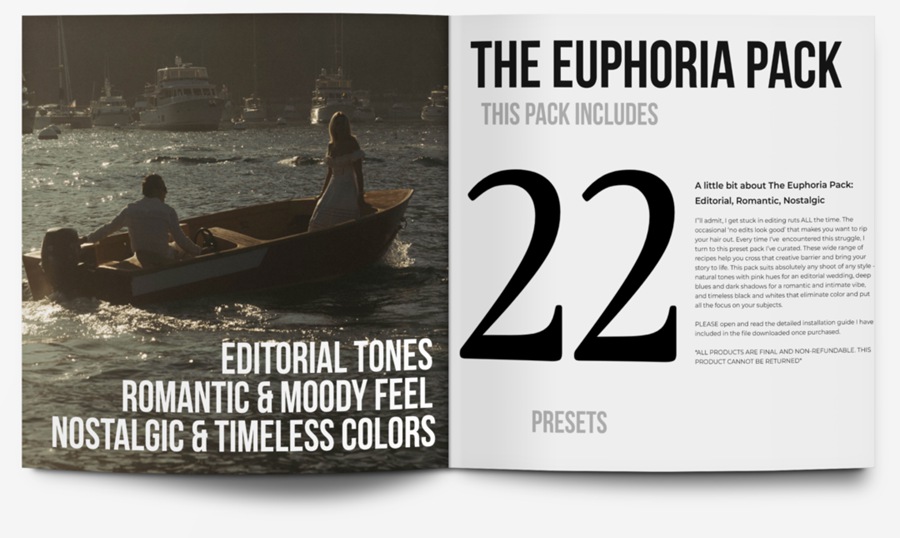 22组复古怀旧情绪化户外旅行摄影照片调色Lightroom预设包 Mark Deleon The Euphoria Pack , 第2张