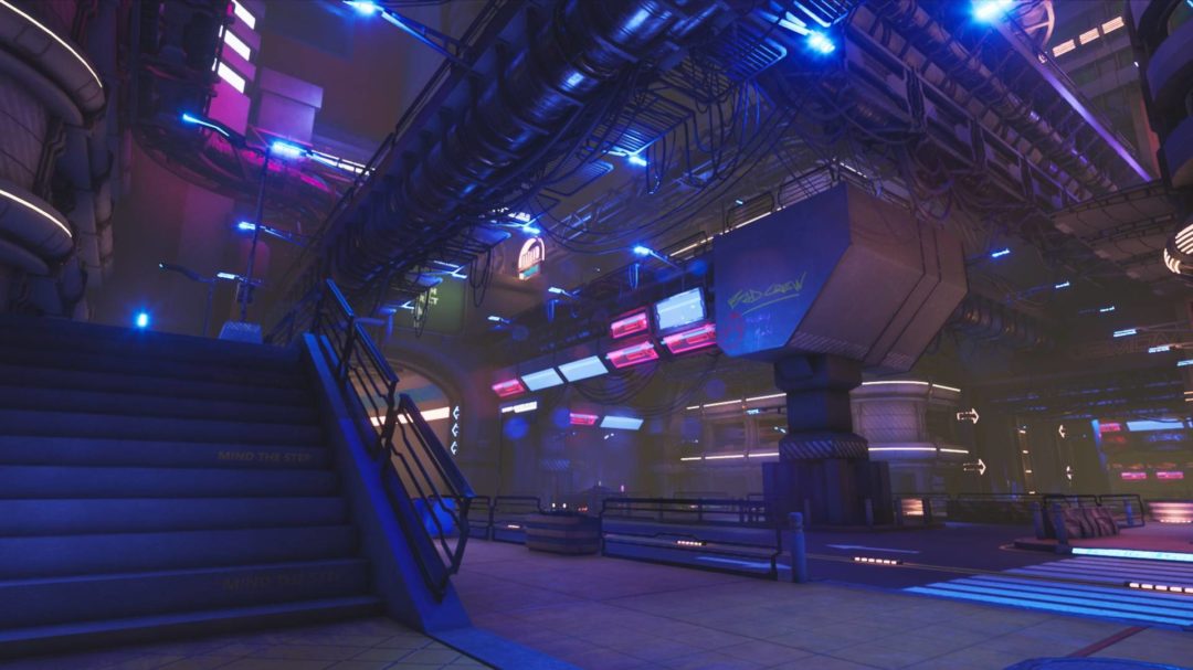 UE素材 未来科幻赛博朋克城市建筑街道3D模型 Unreal Engine Cyberpunk Downtown vol.2 , 第3张