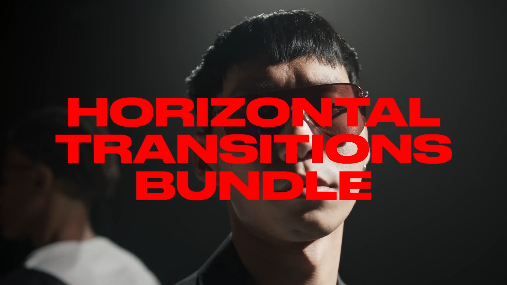 Fcpx插件 89组故障胶片打孔纸张拼贴VHS模拟视频转场过渡特效 Horizontal Transitions Bundle 插件预设 第1张